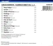 CD - Carlos Montoya - Flamenco Direct Vol. 1 U. 2