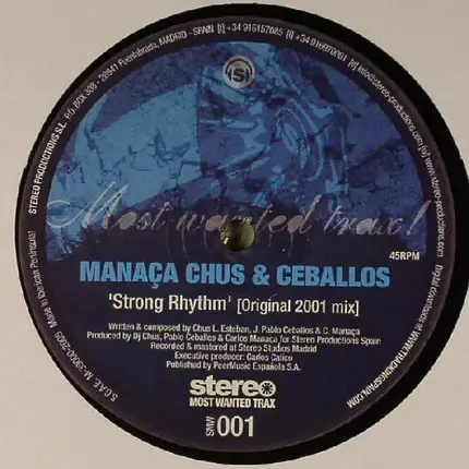 Carlos Manaça , Chus & Ceballos - Stereo Most Wanted Trax Vol. 1