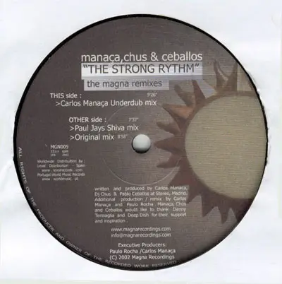 Carlos Manaça & Chus & Ceballos - The Strong Rhythm (The Magna Remixes)
