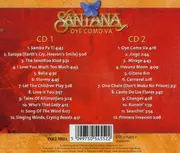 Double CD - Carlos Santana - Oye Como Va