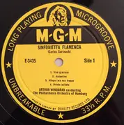 LP - Carlos Surinach , Joaquín Turina / Arthur Winograd , Philharmonisches Staatsorchester Hamburg - Surinach, Sinfonietta Flamenca / Turina, Sinfonia Sevillana - Mono