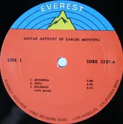 LP - Carlos Montoya - Guitar Artistry Of Carlos Montoya