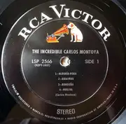 LP - Carlos Montoya - The Incredible Carlos Montoya