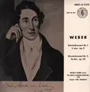 LP - Carl Maria Von Weber - Klavierkonzert Nr. 1 C-dur / Klavierkonzert Nr. 2 Es-dur