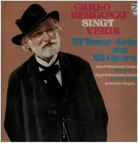 Carlo Bergonzi - Singt Verdi 31 Tenor-Arien aus 25 Opern (Santi, Gardelli)
