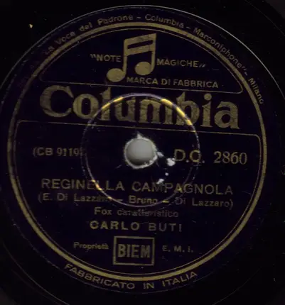 Carlo Buti - Settembre Ti Dirà / Reginella Campagnola