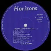 LP - Carlo Deman - Mélodies Souvenirs (Vol 1)