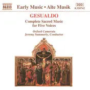 Carlo Gesualdo - Complete Sacred Music For Five Voices