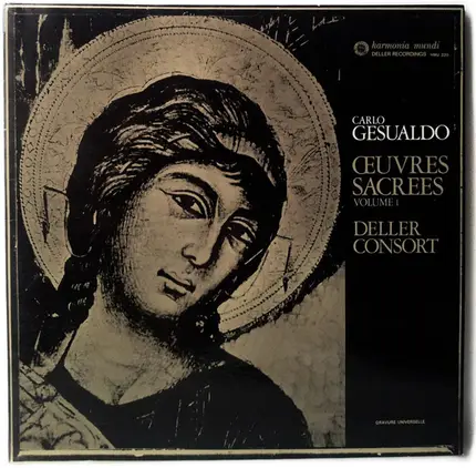 Carlo Gesualdo da Venosa - Oeuvres Sacrees Volume 1