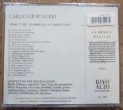 CD - Gesualdo - Carlo Gesualdo Madrigali A Cinque Voci - Livre V