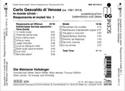 CD - Gesualdo - Gesualdo: In Monte Oliveti - Responsoria Et Moteti, Vol. 1