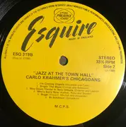 LP - Carlo Krahmer's Chicagoans - Jazz At The Town Hall