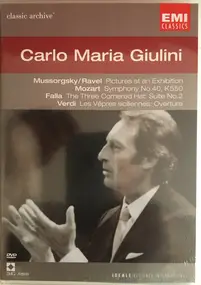 Wolfgang Amadeus Mozart - Pictures At An Exhibition, Symphony No.40 K550, The Three Cornered Hat: Suite No.2, Les Vêpres Sici