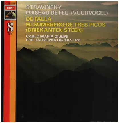 Carlo Maria Giulini , Philharmonia Orchestra - Stravinsky :L'oiseau de feu (Vuurvogel) / De Falla : El sombrero de tres picos (Driekanten steek)