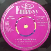 7inch Vinyl Single - Carlo Montez And His Orchestra - Latin Americana - Push-Out Centre