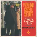 7inch Vinyl Single - Carlo Pavone E Rita Pavone - Pavone Carlo Story - Mono