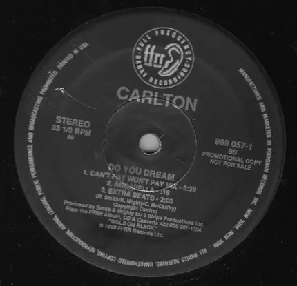 Carlton - Do You Dream