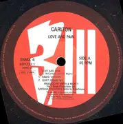 12inch Vinyl Single - Carlton - Love And Pain