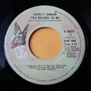 7inch Vinyl Single - Carly Simon - You Belong To Me