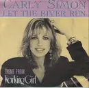 7inch Vinyl Single - Carly Simon - Let The River Run (Theme From Working Girl)