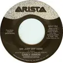 7inch Vinyl Single - Carly Simon - Life Is Eternal