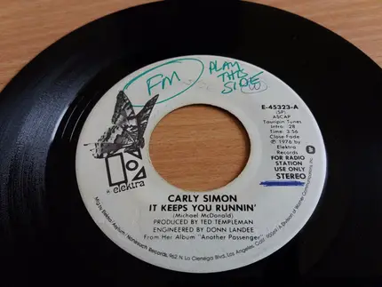 Carly Simon - It Keeps You Runnin'