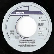 7inch Vinyl Single - Carly Simon - It's Hard To Be Tender