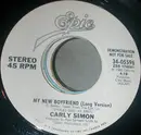 7inch Vinyl Single - Carly Simon - My New Boyfriend