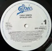LP - Carly Simon - Spoiled Girl