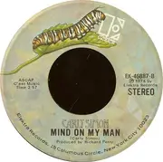 7inch Vinyl Single - Carly Simon - Haven't Got Time For The Pain / Mind On My Man