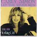 7inch Vinyl Single - Carly Simon - Let The River Run (Theme From Working Girl)