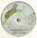 7inch Vinyl Single - Carly Simon - You Belong To Me