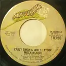 7inch Vinyl Single - Carly Simon & James Taylor - Mockingbird / Grownup