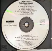 CD - Carman - Live: Radically Saved