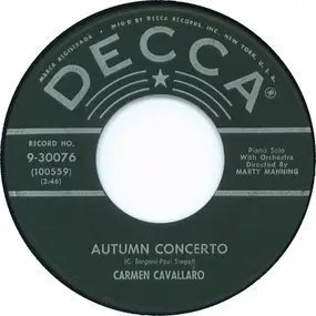 Carmen Cavallaro - Autumn Concerto