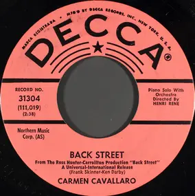 Carmen Cavallaro - Back Street