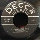 7inch Vinyl Single - Carmen Cavallaro - Cocktails For Two / The Very Thought Of You