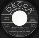 7inch Vinyl Single - Carmen Cavallaro - To Love Again (Main Title)