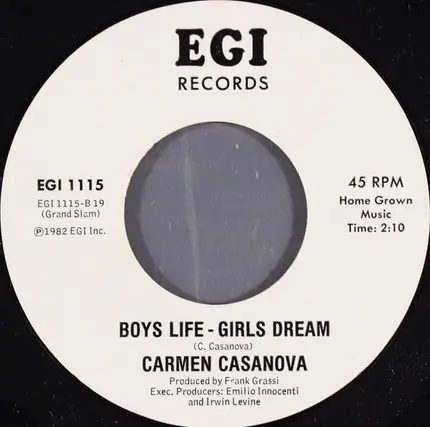 Carmen Casanova - I Wanna Be A Yankee