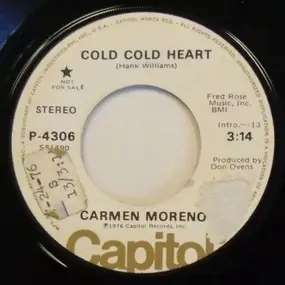 Carmen Moreno - Cold Cold Heart / Sabrás Que Te Quiero