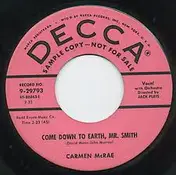 Carmen McRae - Come Down To Earth , Mr. Smith