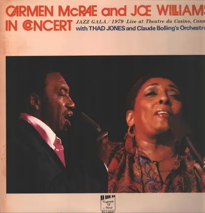 Carmen McRae & Joe Williams - Carmen McRae And Joe Williams In Concert