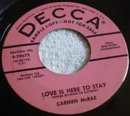 Carmen McRae - Love Is Here To Stay / This Will Make You Laugh