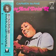 LP - Carmen McRae - Live And Doin' It