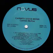 LP - Carmen McRae - Carmen Sings Monk