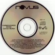 CD - Carmen McRae - Carmen Sings Monk