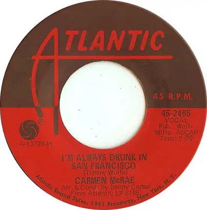 Carmen McRae - Elusive Butterfly