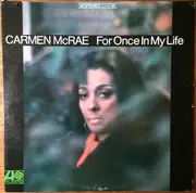 LP - Carmen McRae - For Once In My Life