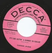 Carmen McRae - It's Like Getting A Donkey To Gallop