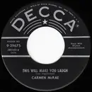 7inch Vinyl Single - Carmen McRae - Love Is Here To Stay / This Will Make You Laugh
